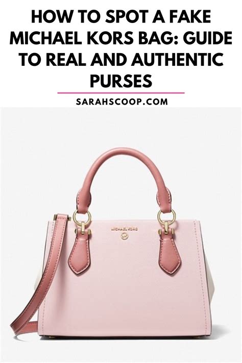 is my michael kors bag real|michael kors authenticity.